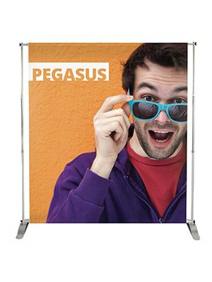 pegasus messuseinä kevytseinä pop-up, pop up, banneri